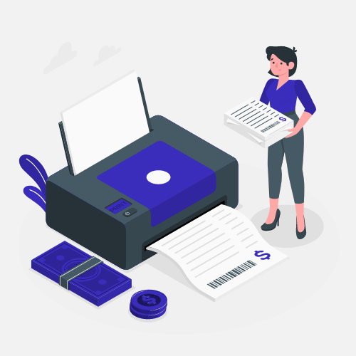 Printing invoices